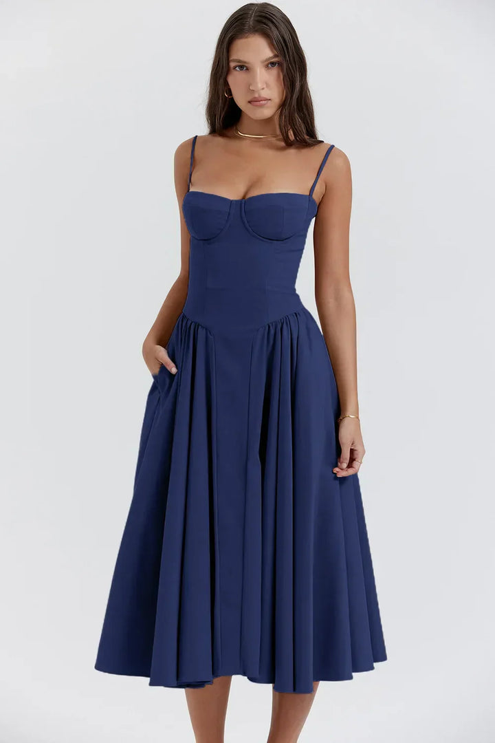 LUNARA - Chic Midi Dress