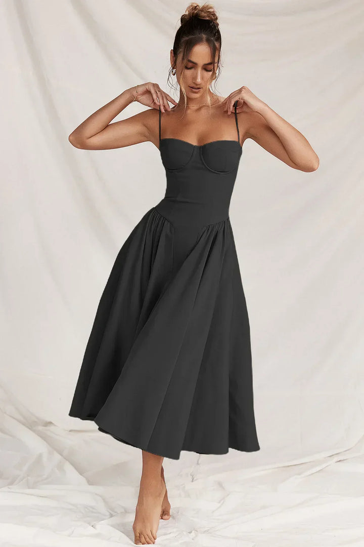 LUNARA - Chic Midi Dress
