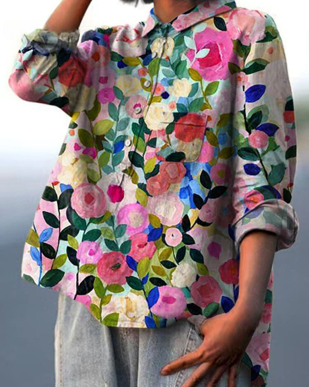 ELOWEN - Floral Blouse