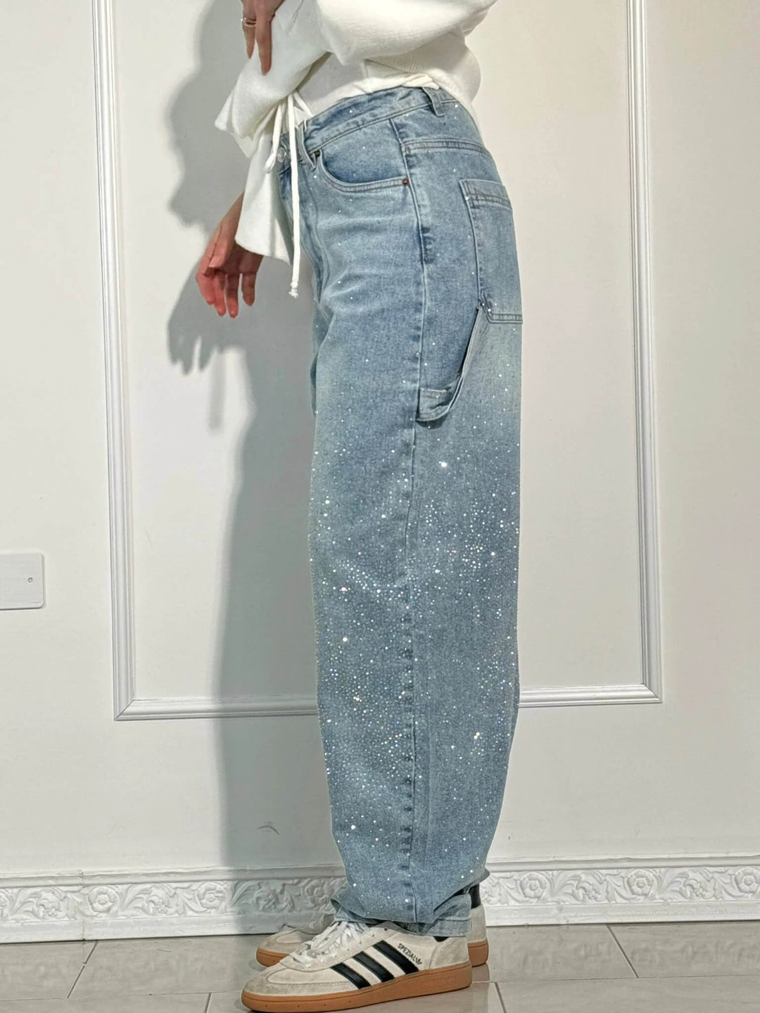 ELARIS - High-Waisted Trousers