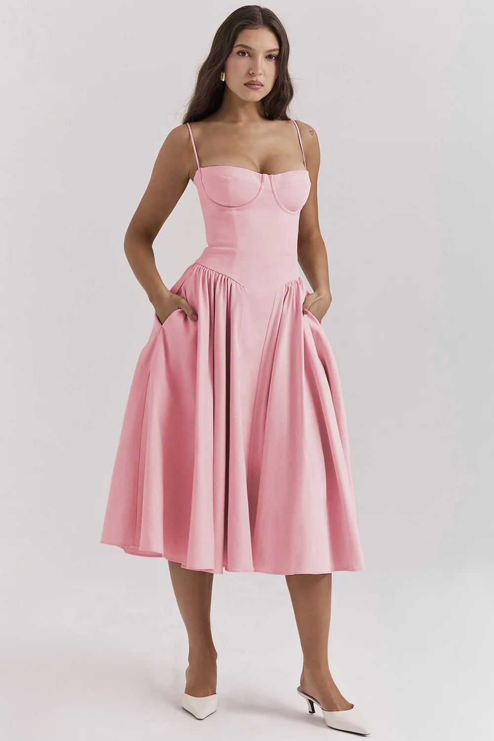 LUNARA - Chic Midi Dress