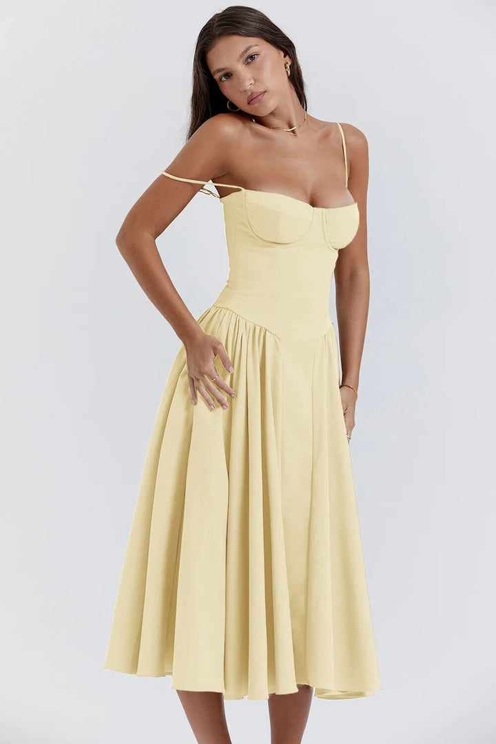 LUNARA - Chic Midi Dress