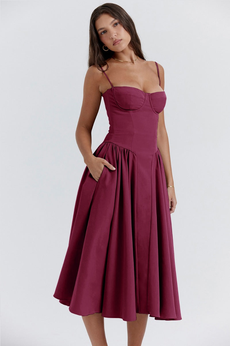 LUNARA - Chic Midi Dress