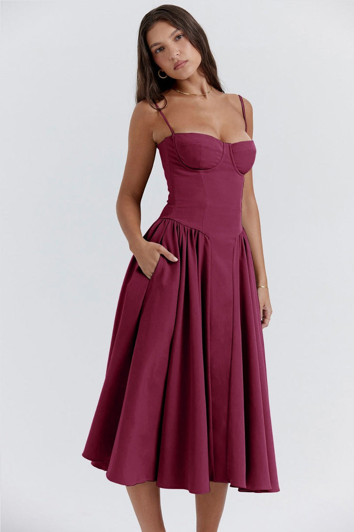 LUNARA - Chic Midi Dress