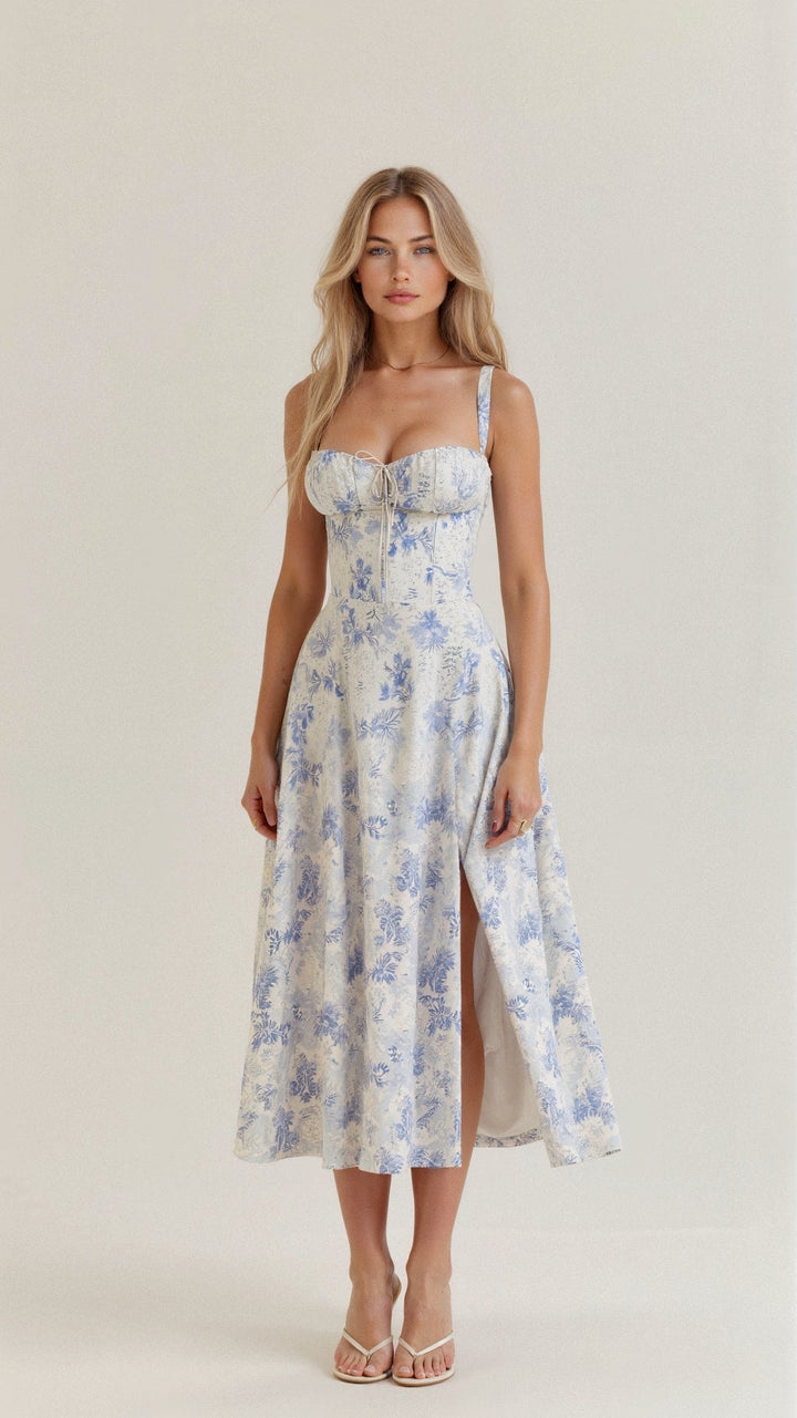 SOLENA - Waist  Defining Dress