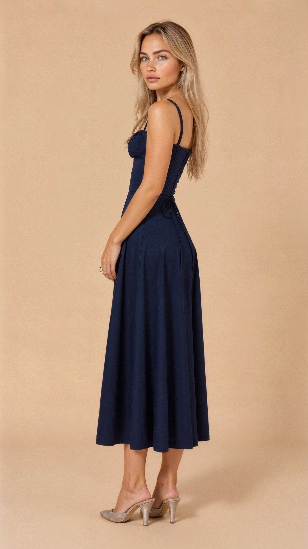 SOLENA - Waist  Defining Dress