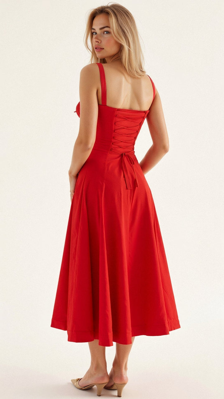 SOLENA - Waist  Defining Dress