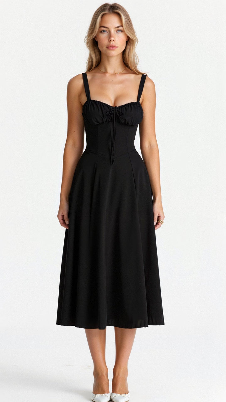 SOLENA - Waist  Defining Dress